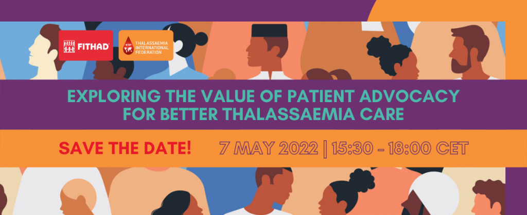 NEW WEBINAR | Exploring The Value Of Patient Advocacy For Better Thalassaemia Care