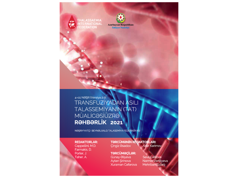 Guidelines for the Management of Transfusion Dependent Thalassaemia (TDT) (Azerbaijani)